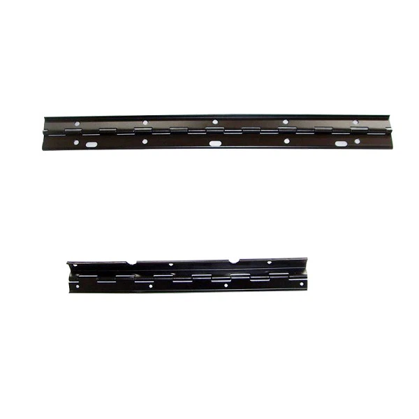 Belagt kontinuerlig hengsel