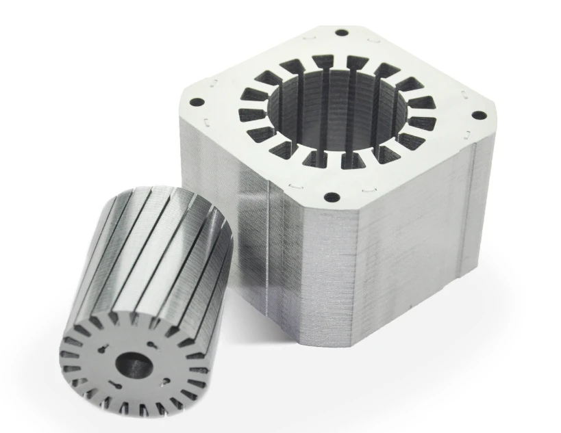 Rotor stempling metalldeler