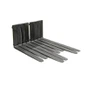 100x45x1600 blanke gafler
